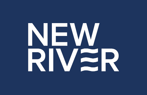 new river logo blue