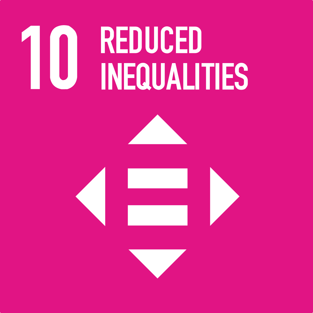10 reduced inequalities logo