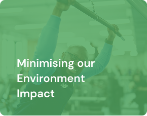 Minimising our environment impact