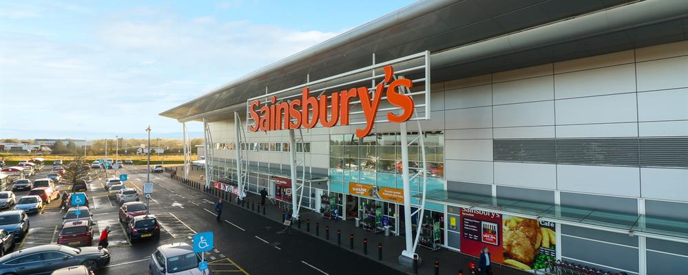 Sprucefiled retail park